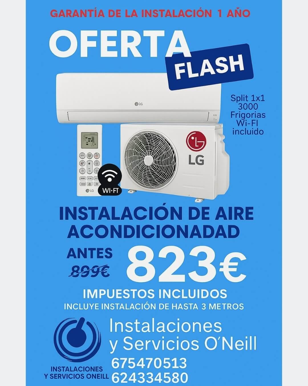 2 instalaciones-oneill-electricidad-climatizacion-energia-solar-aire-acondicionado-alicante-elche